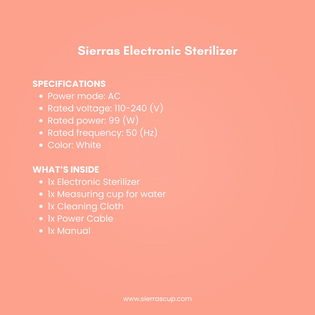 Electronic Steamer/Sterilizer